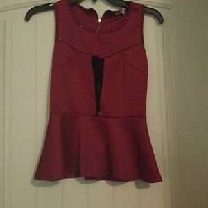 Peplum shirt